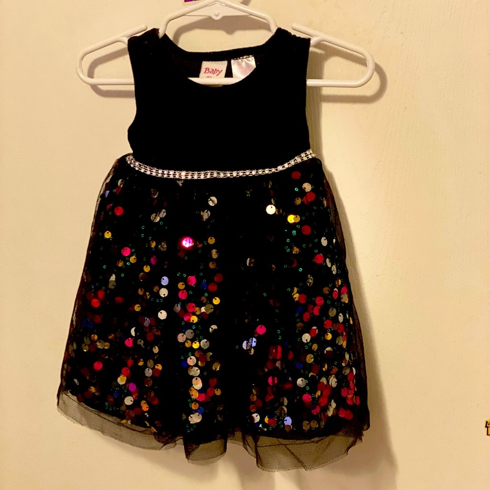 Little black dress for baby girl